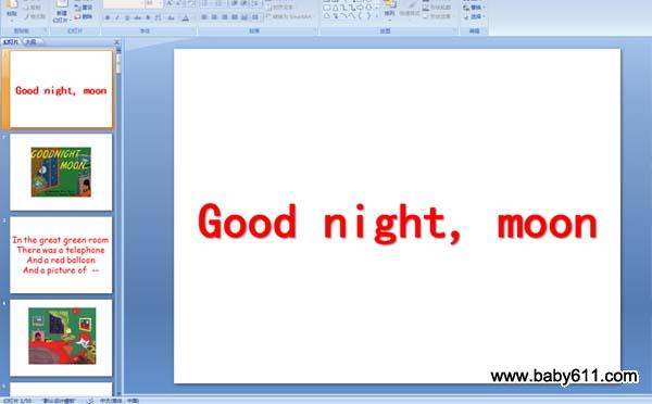 ׃@ӢZ(y)Good night, moonPPTn