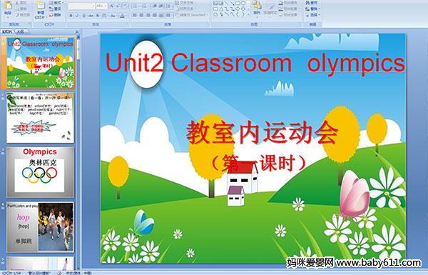 كӢZ(y)Unit2 Classroom  olympics҃(ni)\(yn)(dng)(hu)PPTn